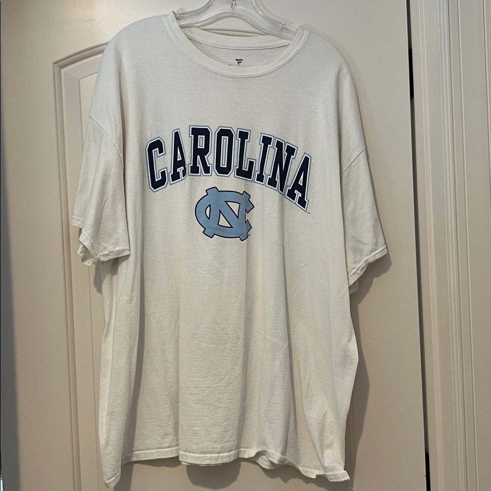 Fanatics UNC North Carolina Tarheels White Cotton T-Shirt 2XL
